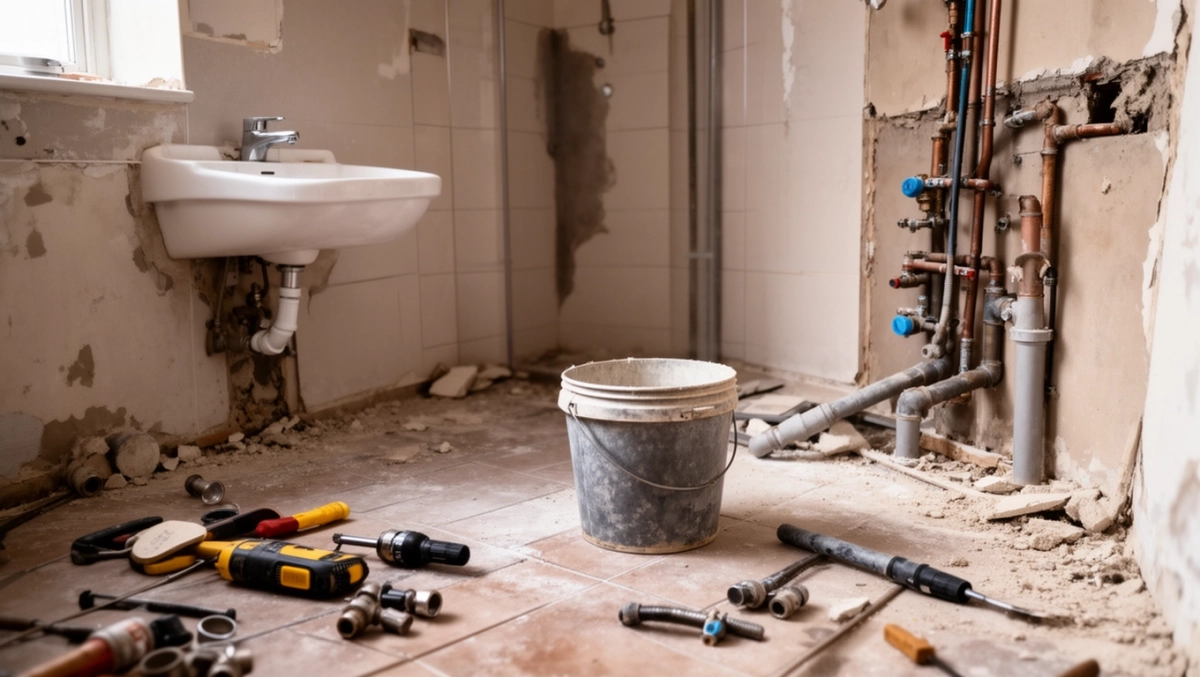 Jak przetrwać remont łazienki