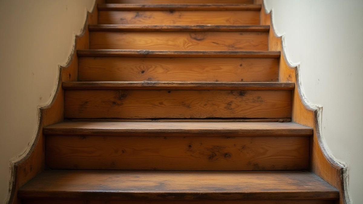 jak wyremontować schody drewniane